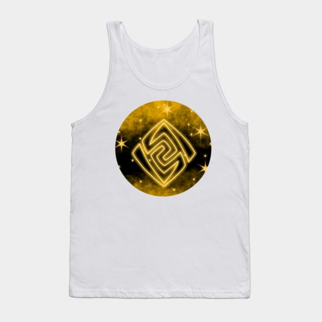 Geo Symbol Tank Top by N Sancamper 